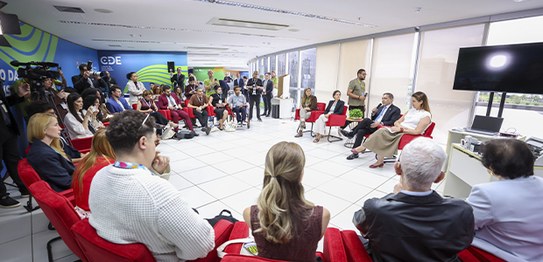 Foto: Luiz Roberto/TSE - TSE reúne influenciadores digitais em estratégia contra desinformação n...