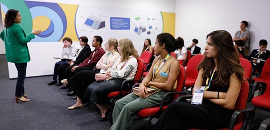 Foto: Luiz Roberto/TSE Visita de estudantes de SP ao TSE 02.04.2025