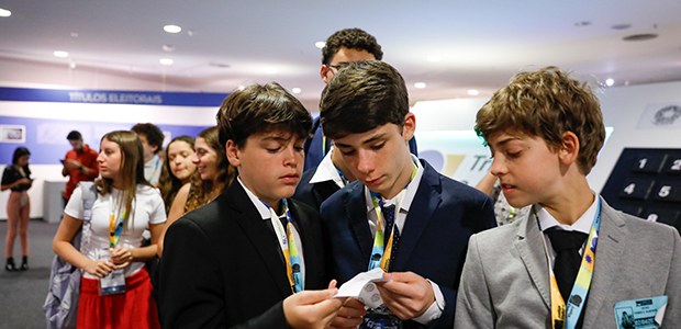 Foto: Luiz Roberto/TSE Visita de estudantes de SP ao TSE 02.04.2025