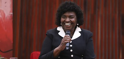 Foto: Reila Silva/Secom/TSE - Encontro "Democracia: substantivo feminino". Benedita da Silva, De...