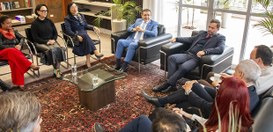 Foto: Secom TRE/ PR - Visita do Ministro Nunes Marques ao TRE PR - 29.05.2026