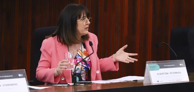 Foto: Thales Lima/Secom/TSE - Seminário Internacional: Inteligência Artificial, Democracia e Ele...