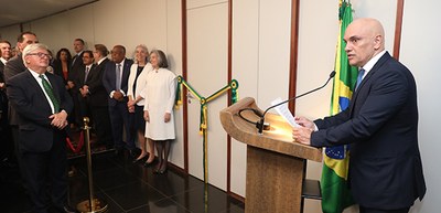 Inauguração da sala de audiências ministro Paulo de Tarso Sanseverino - Foto: Antonio Augusto/Se...