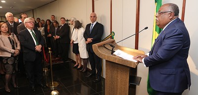 Inauguração da sala de audiências ministro Paulo de Tarso Sanseverino - Foto: Antonio Augusto/Se...