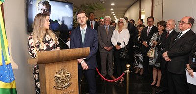 Inauguração da sala de audiências ministro Paulo de Tarso Sanseverino - Foto: Antonio Augusto/Se...