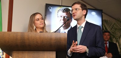 Inauguração da sala de audiências ministro Paulo de Tarso Sanseverino - Foto: Antonio Augusto/Se...