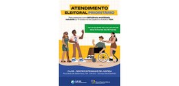 Justiça Eleitoral pelo Brasil - Eleitores com deficiência terão atendimento prioritário no CIJUS...