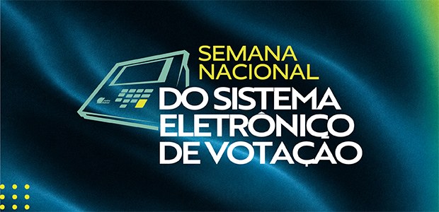 Logo da Semana Nacional do Sistema Eletrônico de Votação