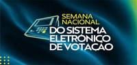 Logo da Semana Nacional do Sistema Eletrônico de Votação