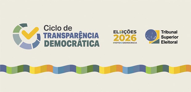 Logo do Ciclo de Transparência Democrática - Eleições 2026