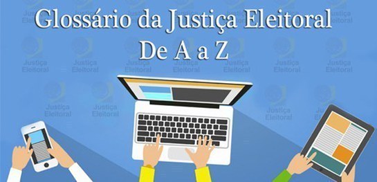 Logo Glossário da Justiça Eleitoral