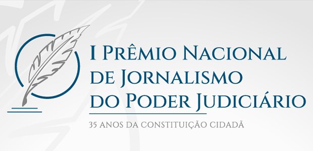 Logo Primeiro Prêmio Nacional de Jornalismo do Poder Judiciário