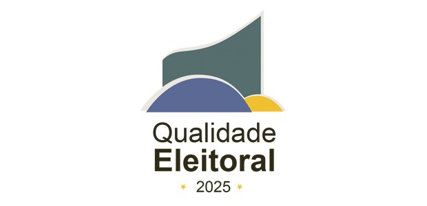 Logo Selo de Qualidade Eleitoral 2025 Logo Selo de Qualidade Eleitoral 2025