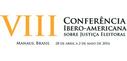Logo VIII Conferência Ibero-Americana Sobre Justiça Eleitoral