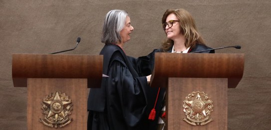 Foto: Alejandro Zambrana/Secom/TSE – Posse da Ministra Isabel Gallotti como Corregedora-Geral da...