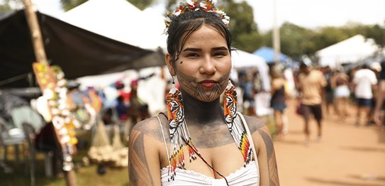 Maioria do eleitorado autodeclarado indígena é feminino: 52% são mulheres. Foto: Luiz Roberto/TS...