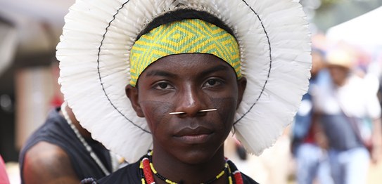 Maioria do eleitorado autodeclarado indígena é feminino: 52% são mulheres. Foto: Luiz Roberto/TS...