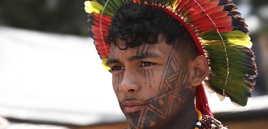 Maioria do eleitorado autodeclarado indígena é feminino: 52% são mulheres. Foto: Luiz Roberto/TS...