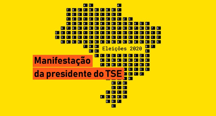 Manifestação da presidente do TSE