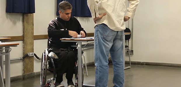 Mesário com deficiência 17.10.2025 Mesário com deficiência 17.10.2025