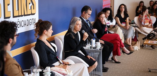Ministra Cármen Lúcia participa do evento ”Leis e likes: o papel do Judiciário e a influência di...