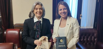 ministra-carmen-lucia-participa-do-programa-de-convidados-internacionais