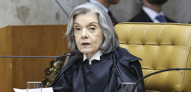 Ministra Cármen Lúcia participou da solenidade de posse do ministro Edson Fachin como presidente...