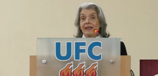 Ministra Cármen Lúcia profere palestra na Universidade Federal do Ceará - 16.03.2026