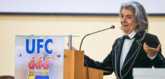 Ministra Cármen Lúcia profere palestra na Universidade Federal do Ceará - 16.03.2026