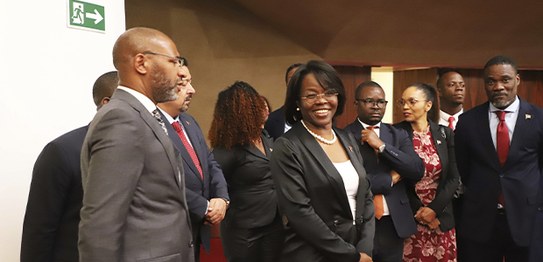 Ministra Cármen Lúcia recebe no TSE presidente do Tribunal Constitucional de Angola - 28.04.2026...