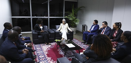 Ministra Cármen Lúcia recebe no TSE presidente do Tribunal Constitucional de Angola - 28.04.2026...