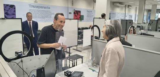Ministra Cármen Lúcia visita Central de Atendimento ao Eleitor em Belo Horizonte 06.10.2025