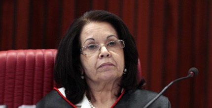 Ministra Laurita Vaz em sessão do TSE, Brasília 23/10/2012. Foto Carlos Humberto ASICS/TSE