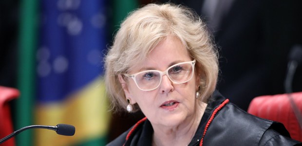 Ministra Rosa Weber durante sessão plenária do TSE