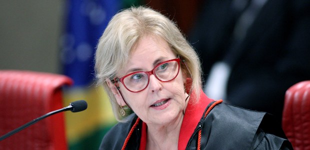 Ministra Rosa Weber durante sessão plenária do TSE