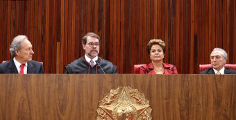 Ministro Dias Toffoli discursa durante cerimônia de Diplomação da Presidente Dilma Rousseff.