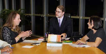 Ministro Dias Toffoli recebe representantes da bancada feminina no Congresso Nacional - 10.06.2014