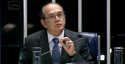 Ministro Gilmar Mendes no Senado Federal