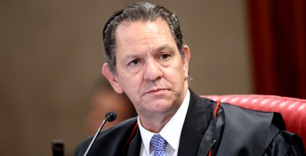Ministro João Otávio de Noronha durante Sessão Plenária do TSE.