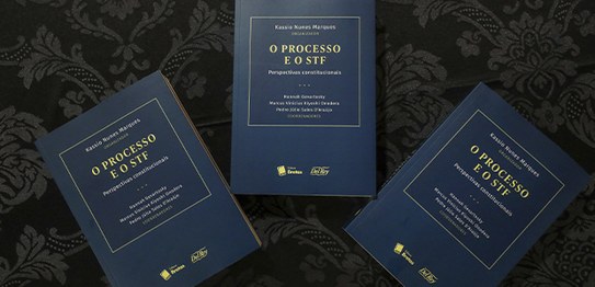 Ministro Kassio Nunes Marques lança obra “O processo e o STF – perspectivas constitucionais” - 1...