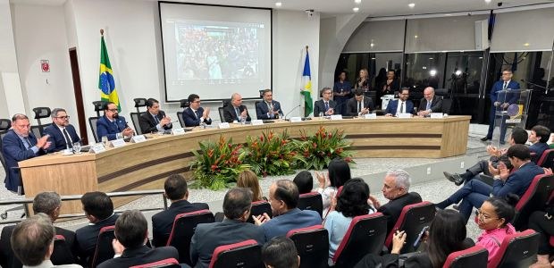 Ministro Kassio Nunes Marques profere palestra do plenário do TRE-RR, em Boa Vista - 11.09.2026....