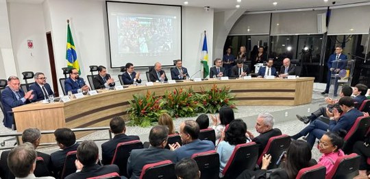 Ministro Kassio Nunes Marques profere palestra do plenário do TRE-RR, em Boa Vista - 11.09.2026....