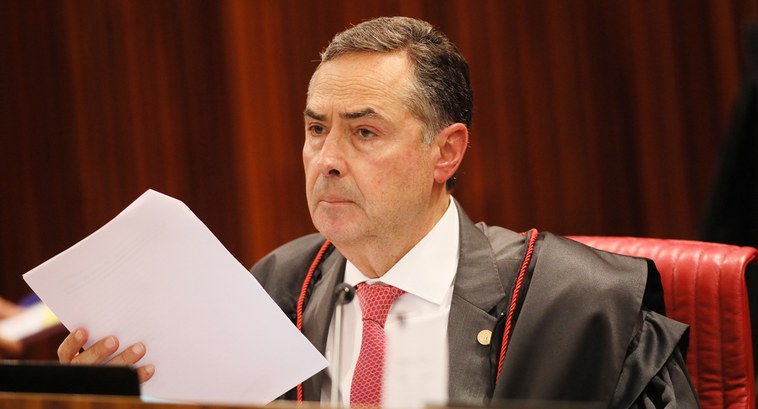 Ministro Luiz Roberto Barroso em 05.11.2019. Ministro Luiz Roberto Barroso.