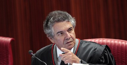 Ministro Marco Aurélio em sessão do TSE em  18.12.2012  