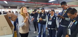 Ministro Nauê Bernardo participa como observador internacional das eleições colombianas