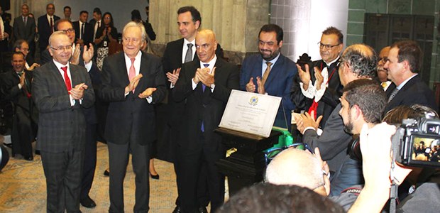 Ministros do TSE recebem Medalha Comemorativa dos 90 anos da Justiça Eleitoral no TRE-RJ - Divulgação: AMAERJ - 10.03.2023 Ministros do TSE recebem Medalha Comemorativa dos 90 anos da Justiça Eleitoral no TRE-RJ - Divul...