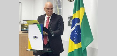 Na Espanha, ministro Alexandre de Moraes apresenta dados sobre as eleições brasileiras - 17.11.2023