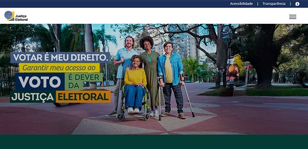 A imagem apresenta um grupo diversificado de pessoas em um ambiente urbano, com a mensagem centr...