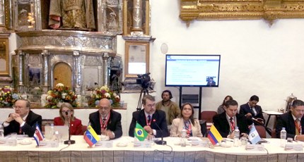Palestra do ministro Dias Toffoli durante VII Conferência Iberoamericana sobre Justiça Eleitoral em 03.07.2015 Palestra do ministro Dias Toffoli durante VII Conferência Iberoamericana sobre Justiça Eleitoral
