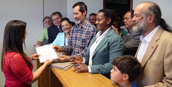 Partido Verde entrega pedido de registro de candidatura a Presidência da República em 03.07.2014 Partido Verde entrega pedido de registro de candidatura a Presidência da República.